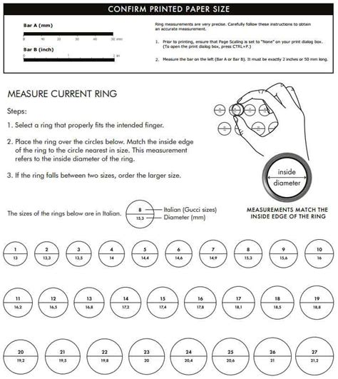 gucci ring herr|gucci ring size chart.